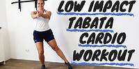 24 Minute Low Impact Tabata HIIT Workout for Weight Loss – Fat Burning HIIT Exercises – No Equipment