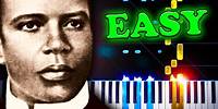 Scott Joplin - The Entertainer - EASY Piano Tutorial