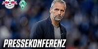 "Wir wissen, was da auf uns zu kommt" | Pressekonferenz vor RB Leipzig - Werder Bremen | Bundesliga