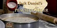 Jack Daniels Peach Cobbler - Chuck Wagon Cooking with Bill and Cliff