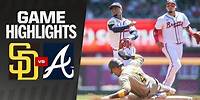 Padres vs. Braves Game 2 Highlights (5/20/24) | MLB Highlights