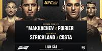 UFC 302: Makhachev x Poirier | 1º de Junho | Exclusivo no UFC Fight Pass