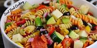 Easy Pasta Salad Recipe - How to make the BEST Pasta Salad