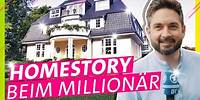 Lass dich einladen von einem echten Millionär! Und drehe eine Homestory.
