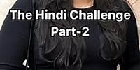 Hindi Challenge Part-2 #shorts #youtubeshorts #hindichallenge