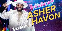 The Best Performances from Season 25 Winner Asher HaVon | The Voice | NBC