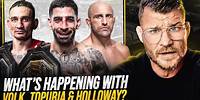 BISPING reacts: Ilia Topuria accuses Max Holloway of stalling UFC title fight
