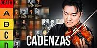 Ranking the BEST Cadenzas from Violin Concertos 🎻 [Difficulty Tier List]