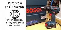 TFTT076 Bosch Drill Unboxing & First Impressions