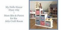 My Dolls House Diary #62 - More Bits & Pieces for the Attic Craft Room