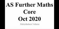 ASFM - Core Paper - 2020 - Q5
