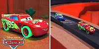Lightning McQueen vs Will Rusch at the Ornament Valley Race Competition! | Pixar Cars