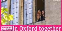 FOOTAGE＆PHOTOS: Emperor visits Merton College and peeks out of window with Empress 天皇陛下が学び舎に皇后雅子さまと