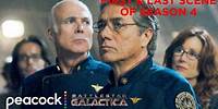 First and Last Scene of Season 4 | Battlestar Galactica