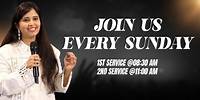Online Sunday Service | LIVE | 09th June 2024 | @ 8:30 am (IST)
