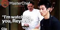 Marco is Watching You Reynold Poernomo! | MasterChef Australia