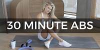 30 MINUTE ABS WORKOUT | with Charlotte McKinney + Shape Magazine