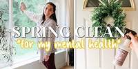 🌸SPRING CLEANING *for my mental health* 🫠Spring Clean + Decorate W/ Me 2024 | Messy To Minimal Mom