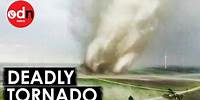 Terrifying Tornado in Iowa Leaves Multiple Dead & Town Destroyed