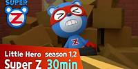 [Super Z 1,2] Little Hero Super Z l 30min Play l Color Clay Game l