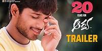 Arya Trailer | Celebrating 20 Years | Allu Arjun | Sukumar | Devi Sri Prasad | #20YearsForArya