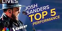 Josh Sanders Performs "Go Rest High on That Mountain" by Vince Gill | The Voice Finale | NBC