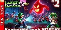 Luigi's Mansion 2 #02 - Os fantasmas estão ficando MAIS FORTES! Ficamos perdidos dentro da Mansão! 👻