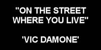 On The Street Where You Live - Vic Damone