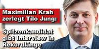 Maximilian Krah zerlegt Tilo Jung: Spitzenkandidat gibt Interview in Rekordlänge (Wochenstart)