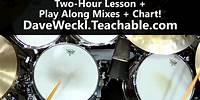 Dave Weckl "Tiempo de Festival" Lesson Pt. 3 #daveweckl #drums #davewecklonlineschool