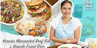 Korean Marinated Beef Ribs and Kimchi Fried Rice | Judy Ann's Kitchen