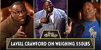 Lavell Crawford On Weighing 550lbs, Getting Kicked Off Plane, McDonald's Order & Fast Food Tricks