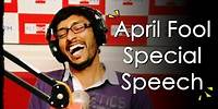 R.J. பாலாஜி - April Fool Special Speech - Balaji
