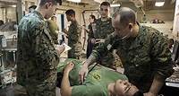 What does it take to become an HM Corpsman in the Navy?
