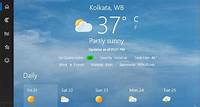 Weather: Native Windows 10 App