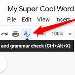 does google docs have a dictionary icon on the bottom3