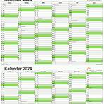 kalender mit kalenderwochen 2024 kostenlos1
