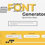 how do online font generators work for computer3