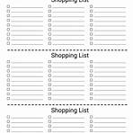 shopping list printable worksheets4