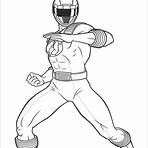 power ranger rojo dibujo3