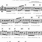 we can work it out music sheet2