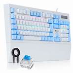 teclado mecânico branco gamer5