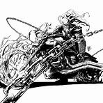 ghost rider dibujo para colorear1