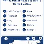 what is the safest city in north carolina 3f to decimal places map1