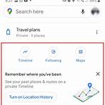how to view your location history in google maps windows 102