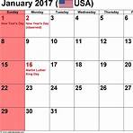 jan wajduta 2017 calendar printable free by month3