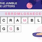 How do I solve a multi-line letter jumble?4