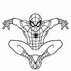 desenho homem aranha para imprimir2