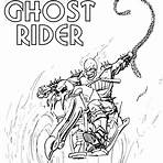 ghost rider da colorare3