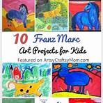 franz marc art project for kids a reindeer story3